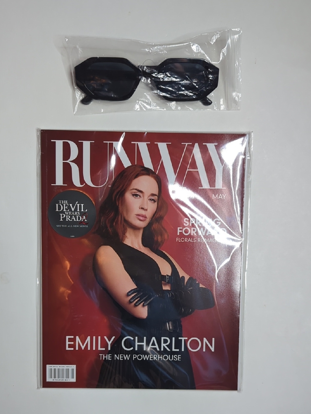 The Devil Wears Prada 2 Magazine Runway And Sunglasses NWT